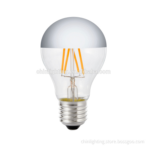 A60 dimmable cob 4w 6w led filament bub